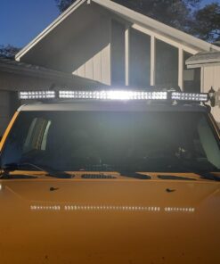 Rigidhorse LED Light Bar Kit 52 Inch 22 Inch Triple Row Flood Spot Beam Combo 32000LM 6500k 4PCS 4 Inch LED Cube Pods IP68 Chip Fog Offroad Work Driving LED Light Bars for Truck SUV ATV 4x4 50+20+4 led light bar kit 25 716J3w8eX6L