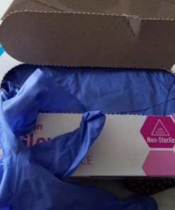 MedPride Powder-Free Nitrile Exam Gloves, X-Large (Pack of 100) X-Large (Pack of 100) 32 716JFRcxskL