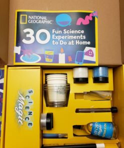 NATIONAL GEOGRAPHIC Science Magic Kit – Science Kit for Kids with 50 Unique Experiments and Magic Tricks, Chemistry Set and STEM Project, A Great Gift for Boys and Girls (Amazon Exclusive) Mega Science Magic 60 716Jo4nZgFL