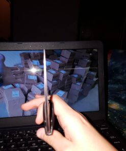 Vulcan Gear Tactical Hawkbill Karambit Knife with Sheath and Cord Silver blade 1. Silver 65 716K Wz Y5L