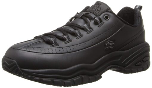 Skechers for Work Women's Soft Stride-Softie Lace-Up 7 Black