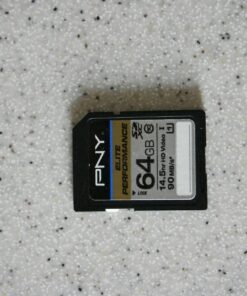 PNY 64GB Elite Performance Class 10 U3 SDXC Flash Memory Card 0 Count (Pack of 1) 55 716KJv88gOL