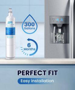 GOLDEN ICEPURE 5231JA2005A Replacement for LG LT600P, 3PACK, 469990, RFC1000A, WF300, FML-2 Refrigerator Water Filter 5231JA2006B, LFX25961SB, LSC27931ST, LFX25971ST, LRSC26925TT, LSC27990TT 16 716Lu1LdHXL