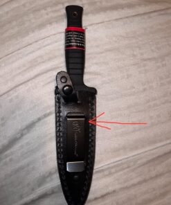 Smith & Wesson SWHRT9B 9in High Carbon S.S. Fixed Blade Knife with 4.7in Dual Edge Blade and TPE Handle for Outdoor, Tactical, Survival and EDC Standard Packaging 69 716MuolwCFL 2