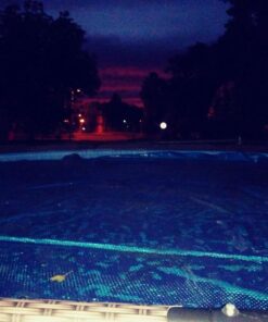 INTEX 28015E Solar Pool Cover: For 18ft Round Easy Set and Metal Frame Pools – Insulates Pool Water – Reduces Water Evaporation – Keeps Debris Out – Reduces Chemical Consumption 18 ft 41 716MzlcLchL