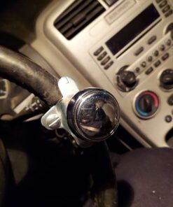 RoadPro RP-70100 Chrome Steering Wheel Spinner Knob Steering Wheel Spinner Knob for Tractor for Tractor Truck Riding Mowers RV 20 716N8Nw8WZL