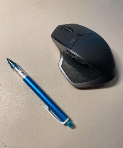 Logitech MX Master 2S Wireless Mouse – Use on Any Surface, Hyper-Fast Scrolling, Ergonomic Shape, Rechargeable, Control Upto 3 Apple Mac and Windows Computers, Graphite (Discontinued by Manufacturer) 2017 Model 66 716NKad63jL