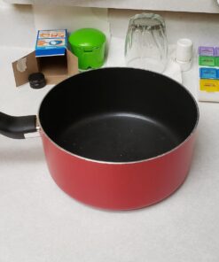 T-fal Initiatives Nonstick Cookware Set 18 Piece Oven Safe 350F Pots and Pans, Dishwasher Safe Red 18-Piece 42 716PnYj00jL