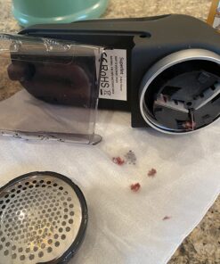 SUPER LINT Best Rated Electric Sweater Shaver Best Fuzz Pill Bobble Remover for Fabric Fleece Curtains Clothes, Black & Silver Batteries or A/C adapter 53 716QCz9jQpL