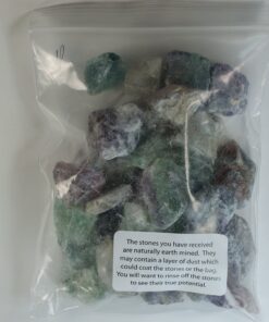 Fantasia Materials: 3 lbs Rainbow Fluorite Rough Stones from China 18 716RVhcEPML 1