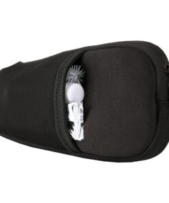 Baritone Saxophone Neoprene Mouthpiece Pouch with Zipper Closure - Black, Model N277 7 716RVjSeMXL