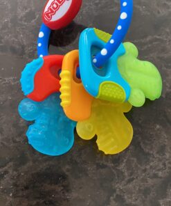 Nuby Ice Gel Teether Keys 1 Pack - Blue 1 Count (Pack of 1) 23 716RXjqwYiL