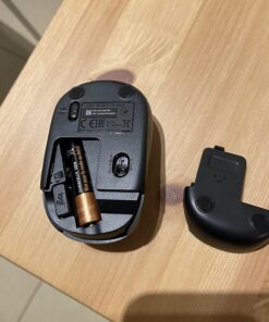 Logitech Wireless Mini Mouse M187 Ultra Portable, 2.4 GHz with USB Receiver, 1000 DPI Optical Tracking, 3-Buttons, PC / Mac / Laptop - Black 44 716RtdepQXL