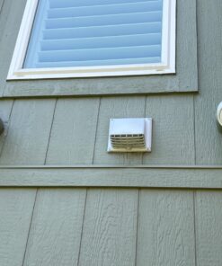 Raven R1509 3 inch PVC Termination Vent with Stainless Steel Screen and Drain Slot, White 37 716S9NHyeTL