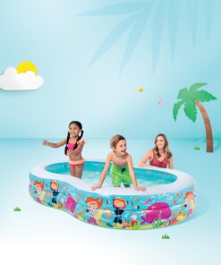 Intex Pool Snorkel Fun Swim Centre Pool,103 inch X 63 inch X 18 inch, for Ages 3+ 17 716Sg7b9GXL