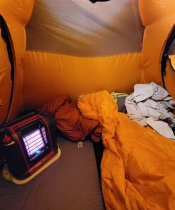 Mr. Heater F232000 MH9BX Buddy 4,000-9,000-BTU Indoor-Safe Portable Propane Radiant Heater, Red-Black 43 716Sq8MZUcL