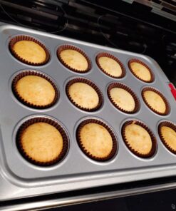 Brown Paper Cupcake Liners - MADE IN USA- Fluted Cupcake Holder Cups for Baking Muffins, Food-Grade, Odorless, Non-Stick, Fits Standard Pans, 2 x 1 1/4-500 pc. standard - 500 pc. 24 716Ssto422L