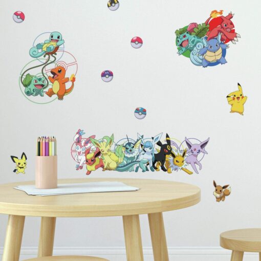 RoomMates RMK4150SCS Pokemon Favorite Character Peel and Stick Wall Decals Favorite Characters