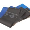 THERABAND Resistance Bands Set, Professional Elastic Band For Upper & Lower Body Exercise, Strength Training without Weights, Physical Therapy, Lower Pilates, & Rehab, Blue & Black, Advanced Non Latex Blue/Black - Advanced Set 33 716UEbRYUZL