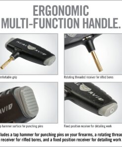 Real Avid Gun Boss Pro Universal - Cleaning Kit For All Guns 12 and 20 gauge shotguns, 45, 40, 357, 38, 380, 9MM, 30, 308, 7.62, 270, 7MM, 243, 260, 6.5MM, 223, 556 Model:AVGBPRO-U 19 716UdeRetWL