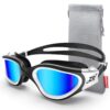 ZIONOR Swim Goggles, Upgraded G1 Polarized Swimming Goggles Anti-fog for Men Women Adult B1 (Polarized + Mirror Blue) 12 716Uu3Xo8lL
