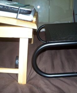 Allsop Large Metal Art Monitor Stand, 18-Inch wide platform holds 50 lbs with keyboard storage space - Black (30336) Large Monitor Stand 37 716VSvB8vL