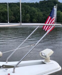 TAYLOR MADE PRODUCTS Sewn American Flag for Boats, 12" x 18", Marine-Grade Nylon, Fade Resistant, Brass Grommets, Embroidered Stars and Stripes, Flag only - 2020109194 37 716Vd6JXbnL