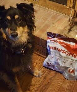 Grand Valley Pet Products 8-9" Natural Flavor Dog Rawhide Chewsomes Knotted Bones (5 Pack) - Rawhide Bones for Large Dogs - 100% USA-Sourced Rawhide - Single Ingredient - Dental Dog Chew Rawhides Natural - 5 Pieces 40 716Vdj16nfL