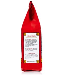 Puroast Low Acid Coffee Ground Organic French Roast, Dark Roast, Certified Low Acid Coffee, pH 5.5+, Gut Health, 12 oz., Higher Antioxidant, Smooth for Espresso, Iced Coffee Premium 12 Ounce (Pack of 1) 10 716W8cPbmL