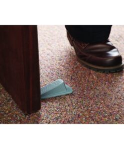Master Caster Big Foot Doorstop, 4.75 x 2 x 1.25 Inches, Gray, 1/Pack (00941) 12 716WmIl7wHL