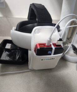 NIVRANA VR Battery Pack Compatible with Meta Quest 3 and Meta Quest 2 – High Speed 10,000mAh VR Power Bank Gives up to 8 Hours of Epic Uninterrupted Game Play – Accessory for Meta Quest 3 VR Headset 53 716XHL4PqLL