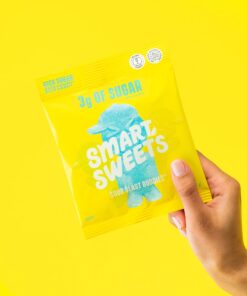 SmartSweets Sour Blast Buddies, 1.8oz (Pack of 12), Candy with Low Sugar (3g), Low Calorie (100), No Artificial Sweeteners, Plant-Based, Gluten-Free, Healthy Snack for Kids & Adults 1.8 Ounce (Pack of 12) 19 716XKZ6b86L 1