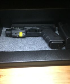 BARSKA AX11620 Biometric Fingerprint Mini Security Home Safe Box 0.29 Cubic Ft, Black, 12" x 8" x 7.75" Front Opening Compact 0.23 CU FT 36 716XQc8uIyL