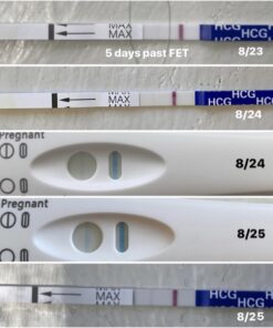 MomMed Ovulation Test Kit (HCG15-LH40), 15 Pregnancy & 40 Ovulation Test Strips with 55 Urine Cups Reliable & Quick Early Pregnancy Test 55 Count (Pack of 1) 27 716XRHA6vIL