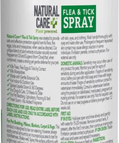 Alternative view of Natural Care Flea and Tick Spray for Dogs and Cats | Flea Treatment for Dogs and Cats | Flea Killer with Certified Natural Oils | 14 Ounces