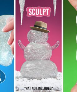 Crazy Aaron's Liquid Glass Thinking Putty 4 Inch Tin (3.2 oz) - See-Through Putty, Soft Texture - Never Dries Out 34 716XUFJMSrL