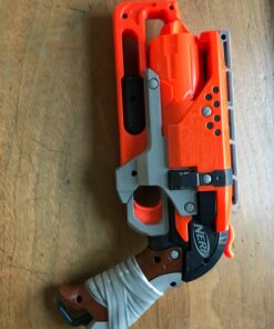 NERF Zombie Strike Hammershot Blaster (Amazon Exclusive) Frustration-Free Packaging 20 716Xxojp4EL