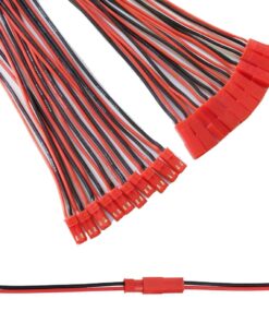 Alternative view of Hobbypower JST Connector 2 Pin with Silicone Wire Cable 150mm(Pack of 10pairs)