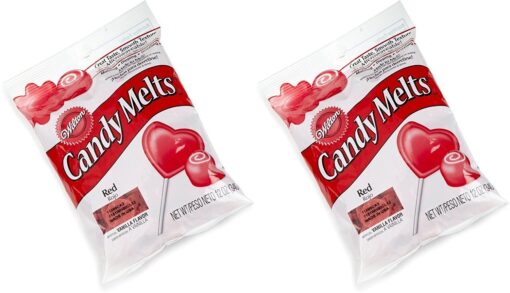 Wilton Red Candy Melts, 12-Ounce (Pack of 2) 2-Pack