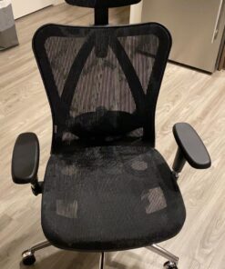 SIHOO M57 Ergonomic Office Chair with 3 Way Armrests Lumbar Support and Adjustable Headrest High Back Tilt Function Black 46 716YcAEpmEL