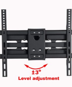 VideoSecu MW380B5 Full Motion Articulating TV Wall Mount Bracket for Most 37"-70" LED LCD UHD Plasma HDTV Up to 125 lbs with 684x400 600x400 400x400 150x100mm, Dual Arm Pulls Out Up to 14" AW9 51 716ZtyLpTNL