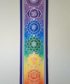 Mandala Connections 12" X 48" Large Chakra Banner, by Bryon Allen 21 716adOMH JL