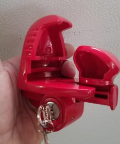 Master Lock - Universal Size Fits 1-7/8", 2", and 2-5/16" Couplers - Trailer Locks #389DAT 1 Pack 23 716agtj39wL