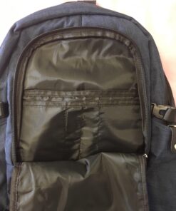 Mancro Laptop Backpack, 15.6 inch Business Backpack Water Resistant Laptops Backpack for Men Women Travel Backpack with USB Charging Port(Blue, 15.6 inch) Blue 61 716bKYawX6L