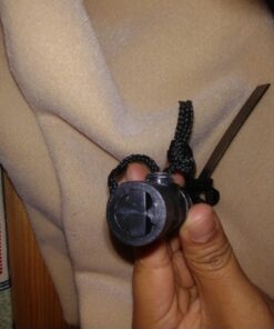 Fire Starter - SurvivalSPARK Emergency Magnesium Fire Starter - Survival Fire Starter with Compass and Whistle 35 716bogzIXrL