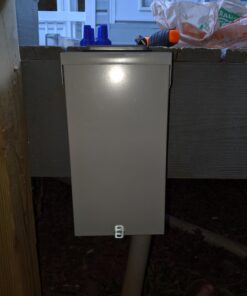 Siemens W0408ML1125U Load Center, Gray, 15.50 L x 13.00 W x 5.20 H 7 716cAMKbFML