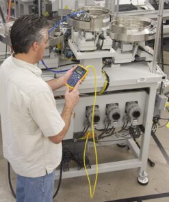 Fluke Networks CIQ-100 Copper Qualification Tester, Qualifies and Troubleshoots Category 5-6A Cabling for 10/100/Gig Ethernet, Coax and Voip, Blue CABLEIQ QUALIFICATION TESTER Tester Kit 15 716cHOvsBL