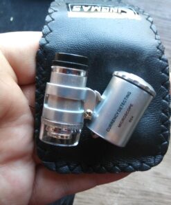 KINGMAS Mini 60x Microscope Magnifying with LED Light Pocket Jewelry Magnifier Jeweler Loupe with 10X Folding Pocket Magnifier 54 716cWIPU4HL