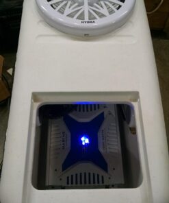 Pyle Hydra Marine Amplifier - Upgraded Elite Series 1000 Watt 4 Channel Bridgeable Amp Tri-Mode Configurable, Waterproof, MOSFET Power Supply, GAIN Level Controls and RCA Stereo Input(PLMRA420) 27 716dlIBHL