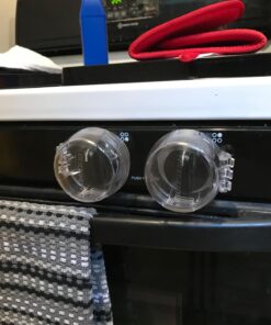 EUDEMON Clear 6pack Safety Children Kitchen Stove Gas Knob Covers (Clear) 50 716e4lThc1L